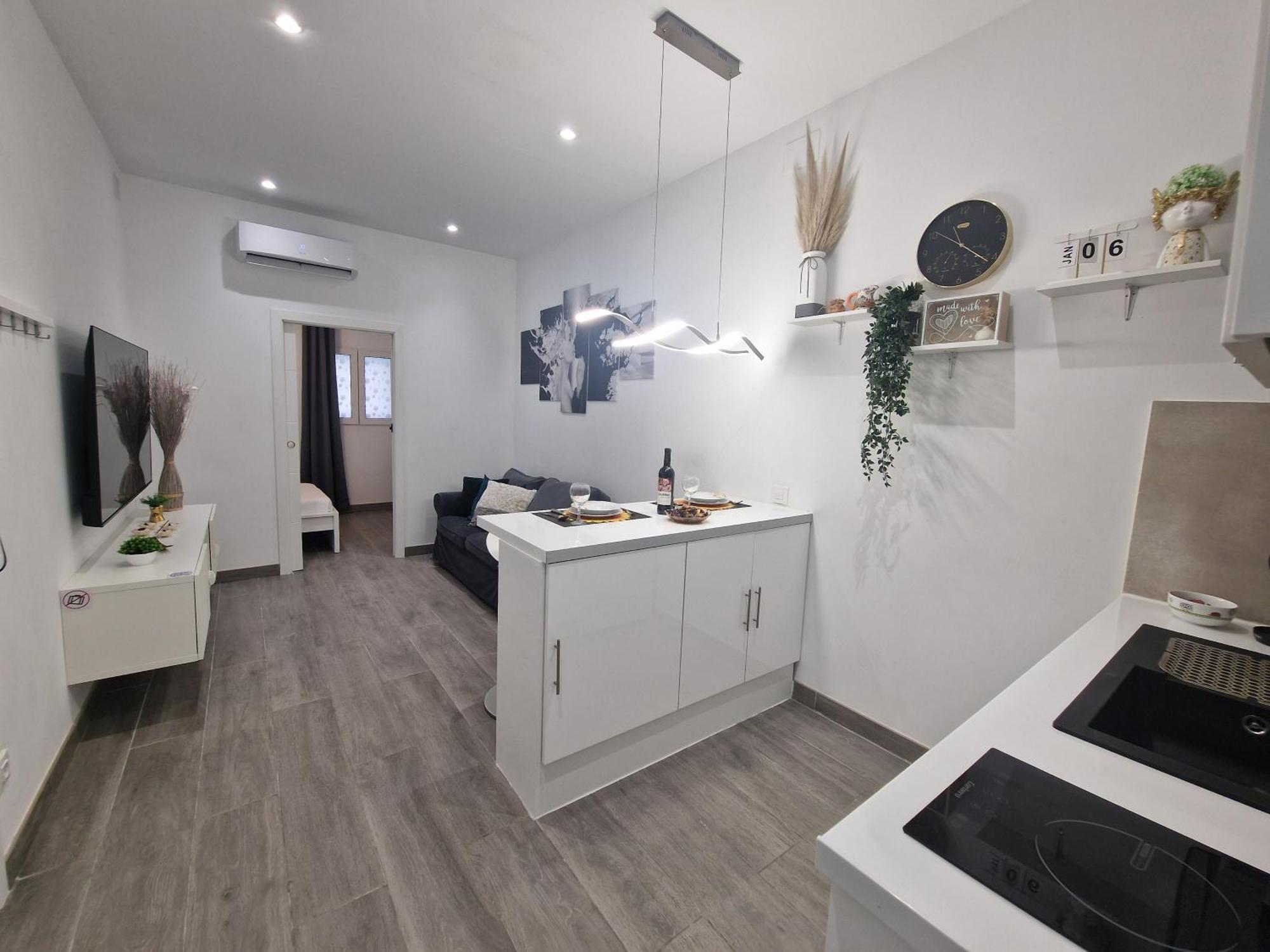 Апартаменты Barcelona, Apartamento De 1 Habitacion Оспиталет-де-Льобрегат Экстерьер фото